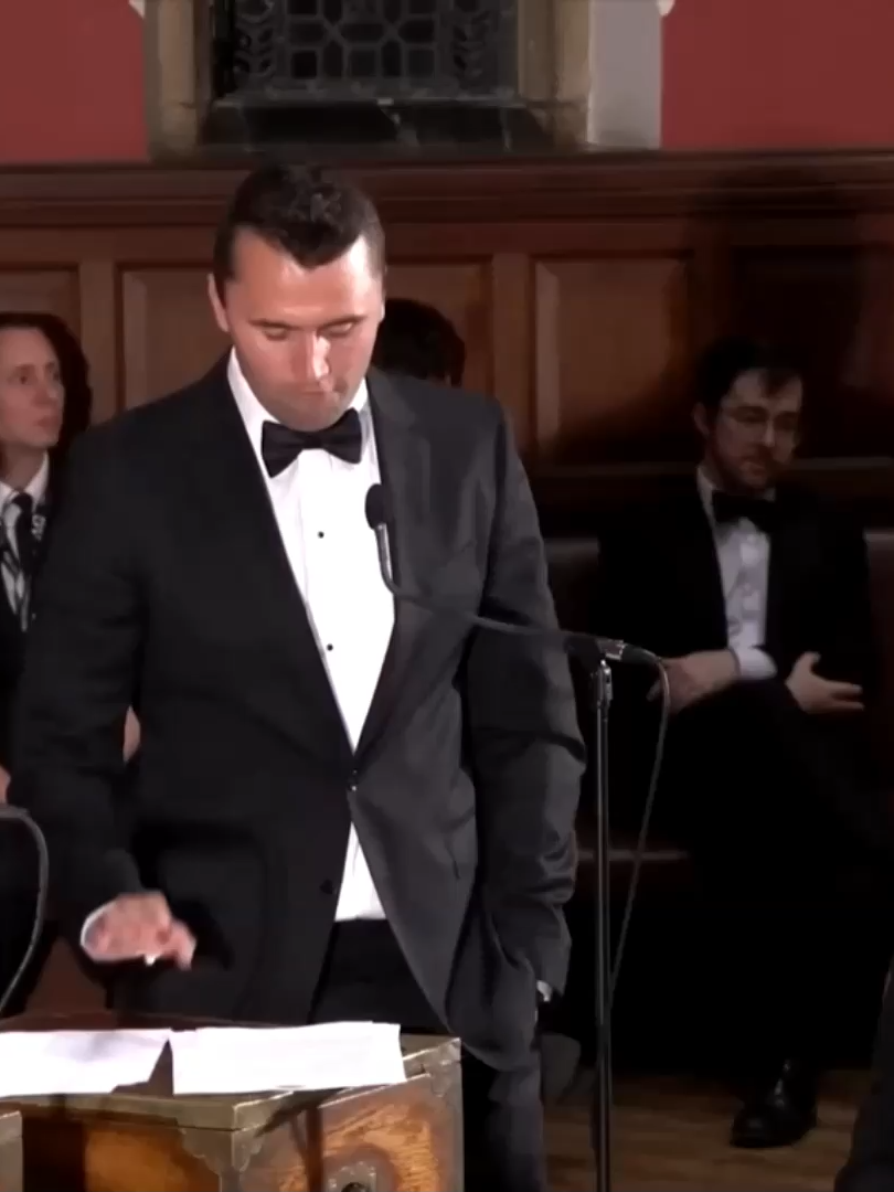 Charlie Kirk visits Oxford pt 4 #oxford #charlekirk #truth #trump #maga #trueleadership