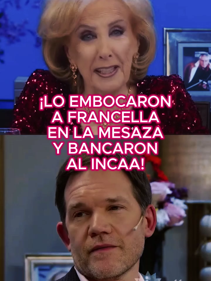 ¡LO EMBOCARON A FRANCELLA EN LA MESAZA Y BANCARON AL INCAA! #milei #mileipresidente #homoargentum #francella #mirtha #mirthalegrand #mesaza #gilnavarro #viralvideos #cinenacional #incaa