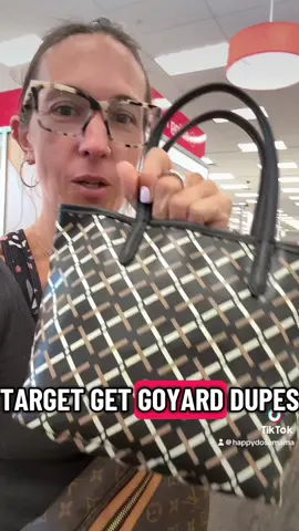 Ok @target you got style! #dupe #target #goyard #shopping 