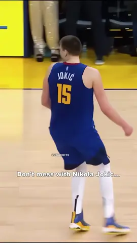 Don't mess with Nikola Jokic...#fyp #basketball #foryoupage #NBA #foryou 