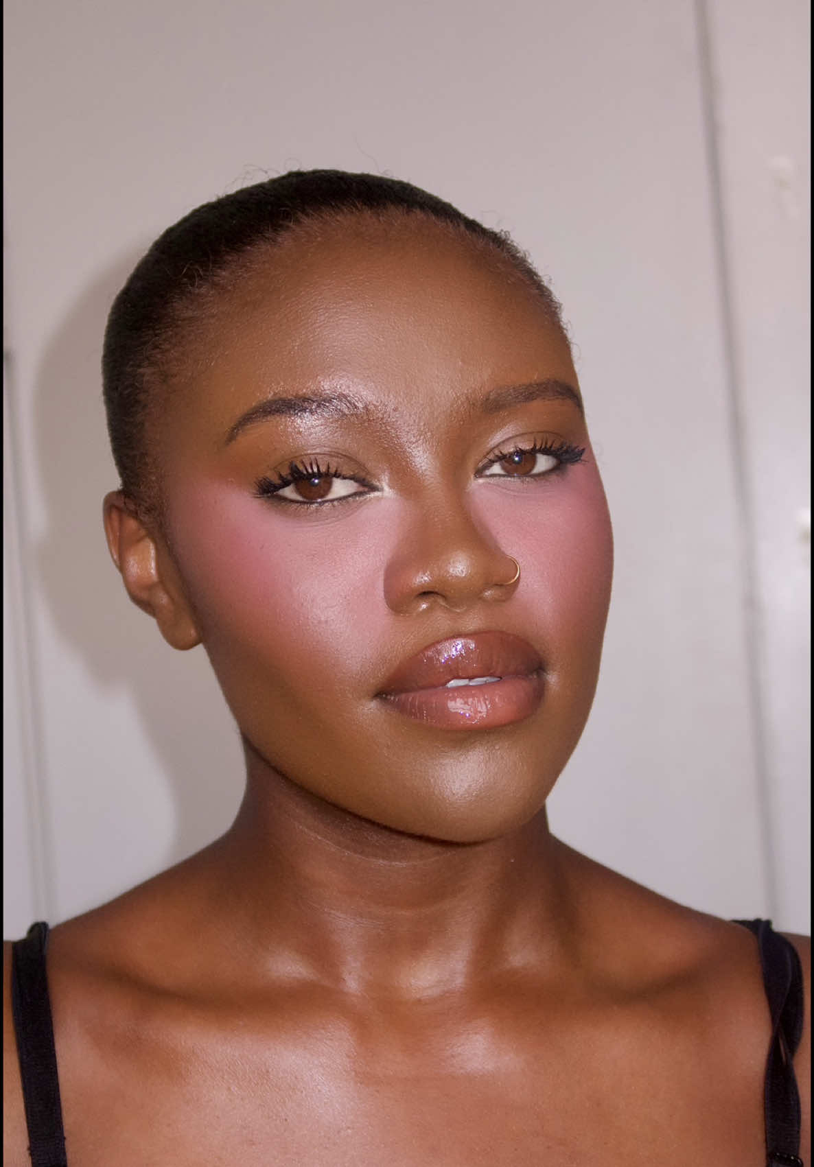 i honestly don’t even have to mention the inspo for y’all to know who it is 💕 🎀 #paintedbyesther #blushtrend #makeuplooks 