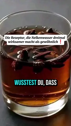 Die Rezeptur, die Nelkenwasser dreimal wirksamer macht als gewöhnlich #nelkenwasser #detox #superfoods #hausmittel #gesundtrinken 