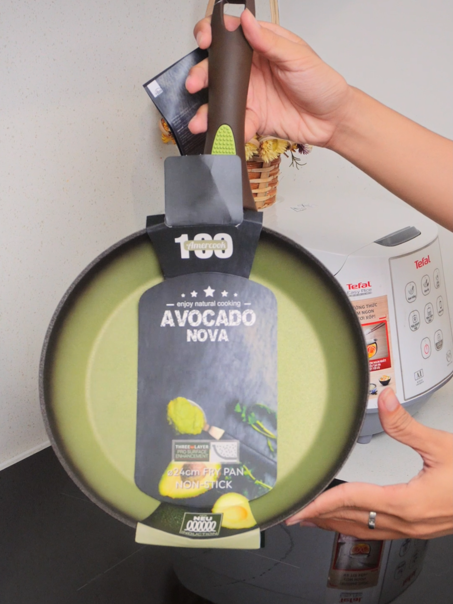 Một số mẹo giữ chảo chống dính Avocado Amercook luôn bền đẹp nhaa #Amercook #chaochongdinh #bepdep #viral #fyp