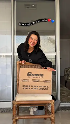 Quem amou?!?!?! Usem o cupom 🏷️MELAULI na Growth ❤️💙 #unboxing #academia #Fitness #gymgirl #foryou 