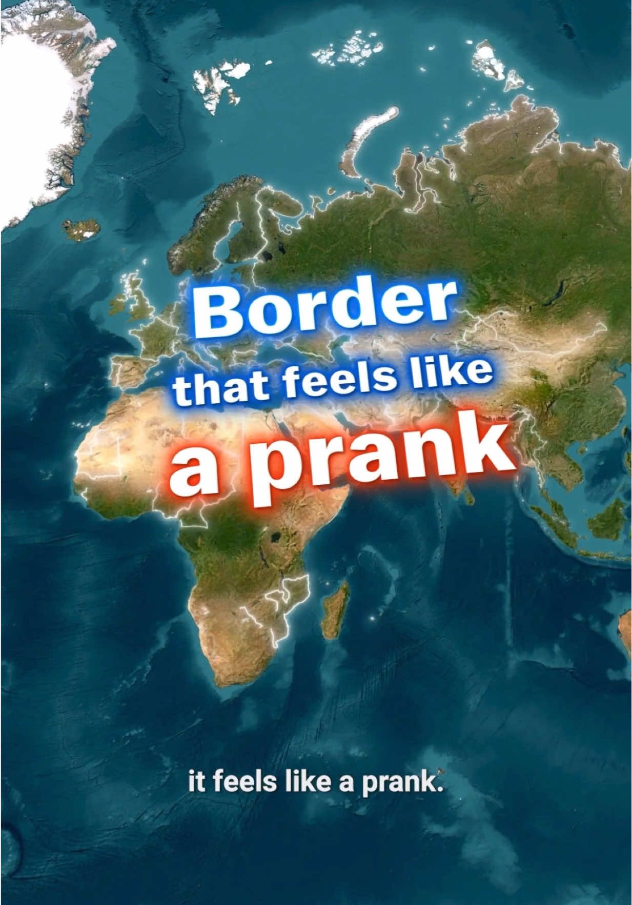 The Strangest Borders in the World You Won’t Believe 🤯 #borders #usa #learn #map #geography 