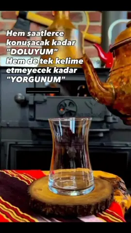 hem saatlerce konuşqcak kadar doluyum. Hem tek kelime etmeyecek  kadar yorgunum. #🔐 #solyanım #yüreğim #yorgun #dolu 