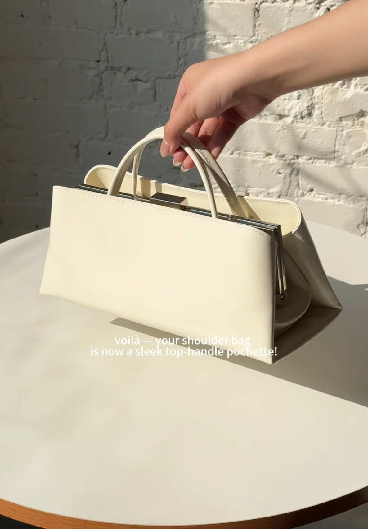 Stop scrolling🤍 See how your Éclair Bag transforms.#VERAFIED #verafiedbag #bag #3in1 
