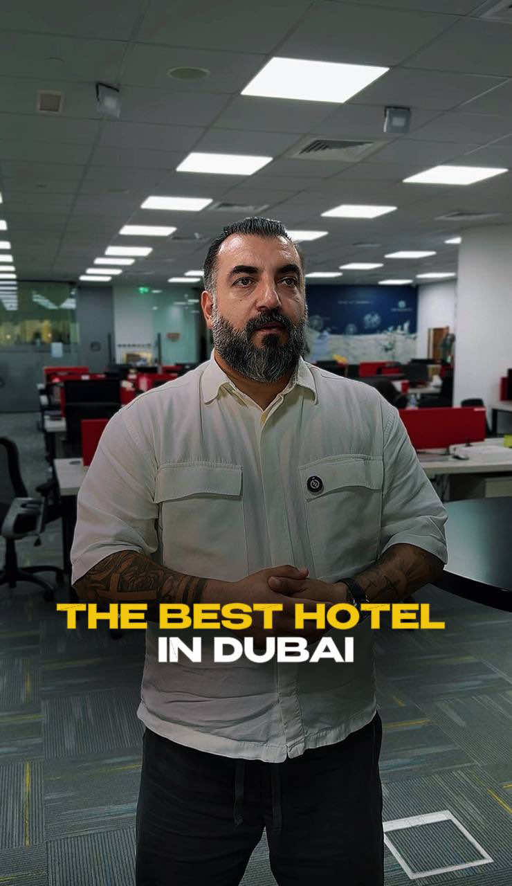 The best hotel in Dubai 🏙️ Stay with me - I’m about to share some fascinating insights about life and investment opportunities in Dubai 🙌