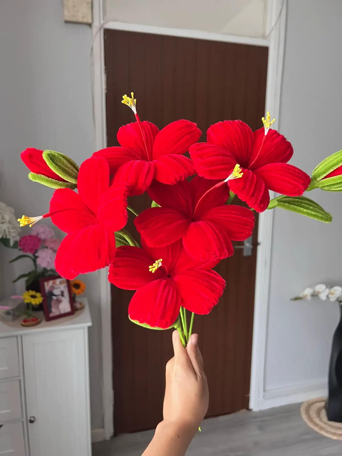 ✨♥️♥️✨ #pipecleaners  #pipecleanerflowers  #handmadeflowers #england  #uk 