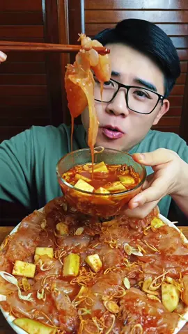 Chân sứa sốt thái quá giòn 😁 #suamamnhi #asmr #duyethayan #mukbang #xuhuong 