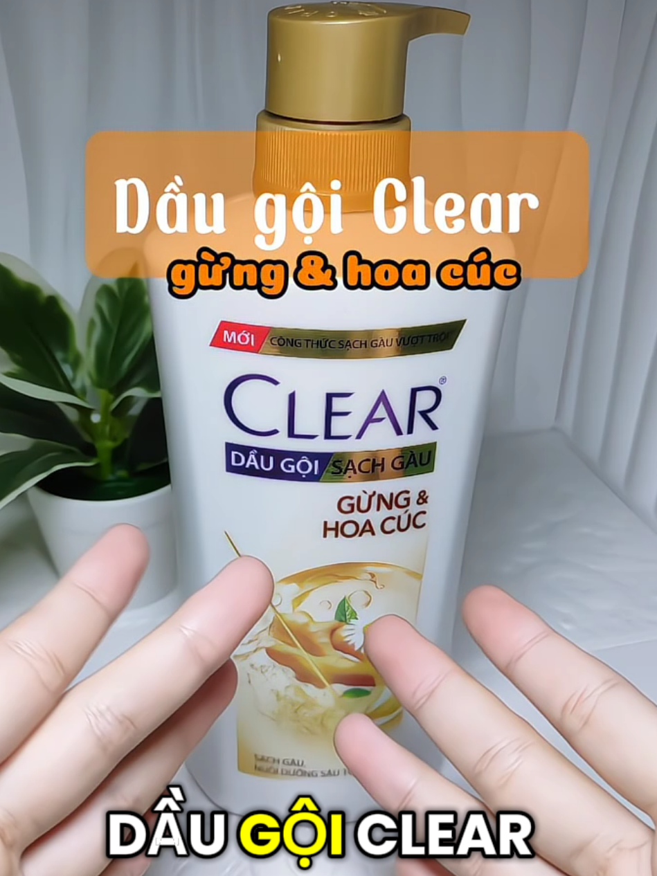 Dừng ngay ,dừng lại đi...đừng giã....đừng giã gừng nữa mà hãy rinh ngay chai dầu gội đầu Clear Gừng &  Hoa Cúc mới 😍😍 #clear #cleargunghoacuc #daugoithaoduoc #daugoithiennhien #hoptaccungUnilever