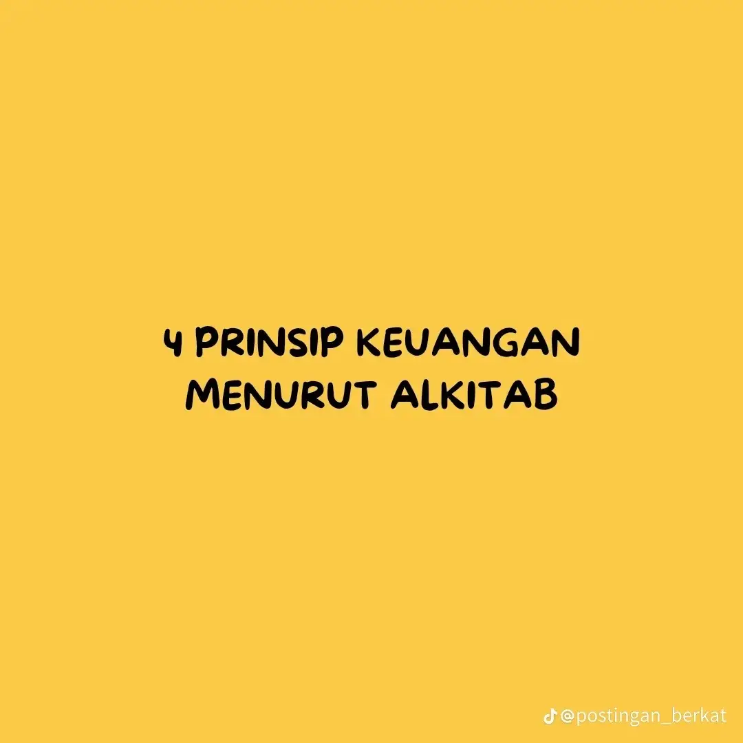 🌿 “Segala sesuatu yang kita miliki hanyalah titipan Tuhan. Saat kita mengelola keuangan sesuai firman-Nya, hidup kita bukan hanya tercukupi, tapi juga menjadi saluran berkat bagi banyak orang.” 💛✨ ✨ Uang hanyalah alat, tapi hati yang mengelola menentukan arah hidup kita. Alkitab mengajarkan bahwa berkat bukan hanya untuk dinikmati sendiri, tetapi juga untuk dibagikan dan dikelola dengan bijak. Mari belajar setia dalam perkara kecil, supaya kita dipercayakan perkara yang lebih besar. 🙏💛 💫 “Segala berkat datangnya dari Tuhan, dan kita dipanggil untuk mengelolanya dengan hati yang setia. Saat keuangan dijalankan menurut firman, hidup kita dipenuhi damai, cukup, dan menjadi kesaksian kasih Kristus.” 🌿✨ . Repost dari @IG: topik.rohanikristen  #BerkatTuhan #PrinsipAlkitab #SetiaDalamPerkaraKecil #SaluranKasih #HidupDalamFirman 