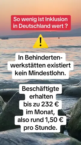 Für mich ein Skandal !
