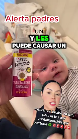 Alerta padres Retiran un jarabe infantil para la tos por contaminación por bacteria 🦠 🚨🚨🚨🚨🚨 #alerta #alertapadres #alertapadres #peligroso⚠️ #peligro         
