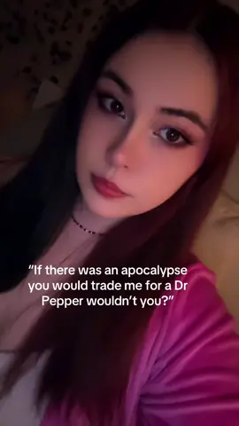 Me and Dr Pepper against the world 🤭♥️  #fypシ #drpepperlover #relatable #viral #trending 