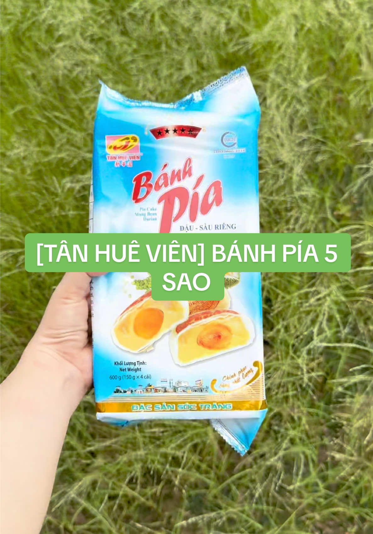 [TÂN HUÊ VIÊN] BÁNH PÍA 5 SAO #viraltiktok #xuhuongtiktok #tânhueviensoctrang #bánhpiasoctrang 