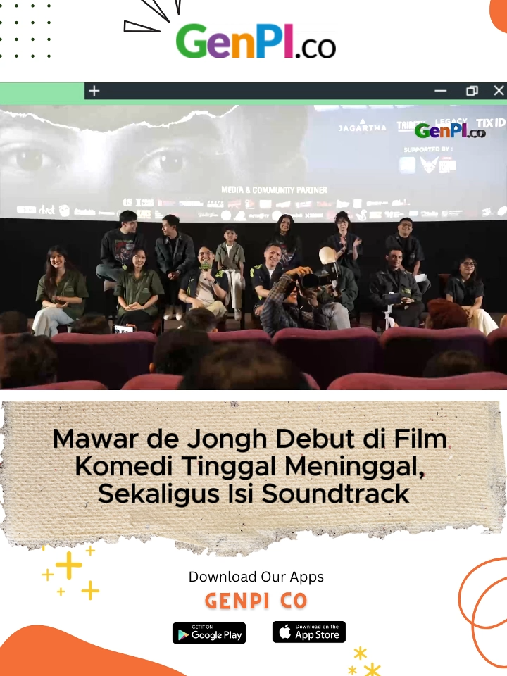 Mawar de Jongh kembali menunjukkan bakatnya di dunia hiburan dengan membintangi film Tinggal Meninggal sekaligus mengisi soundtrack berjudul Tinggal. Dalam film bergenre komedi getir ini, Mawar berperan sebagai Kerin dan mengaku sempat deg-degan saat syuting. #MawardeJongh #TinggalMeninggal #KristoImmanuel