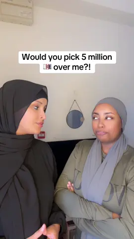Would you pick 5 million 💷 over me?! #backtoschoolcheck #universitylife #arab #somali #foryou 