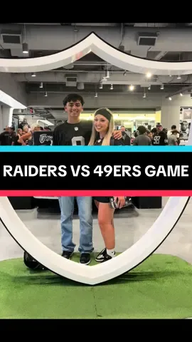 Took my oldest to his first home game 🖤 #lasvegasraiders #raidersvs49ers #raiders #raidernation #raidersfootball @Las Vegas Raiders @NFL 