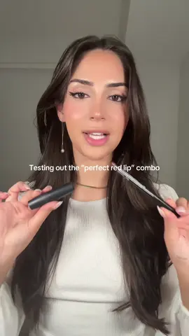 Olive skin girlies gather bc this is the perfect red lip 💋 @Monica Ravichandran @MOB Beauty 