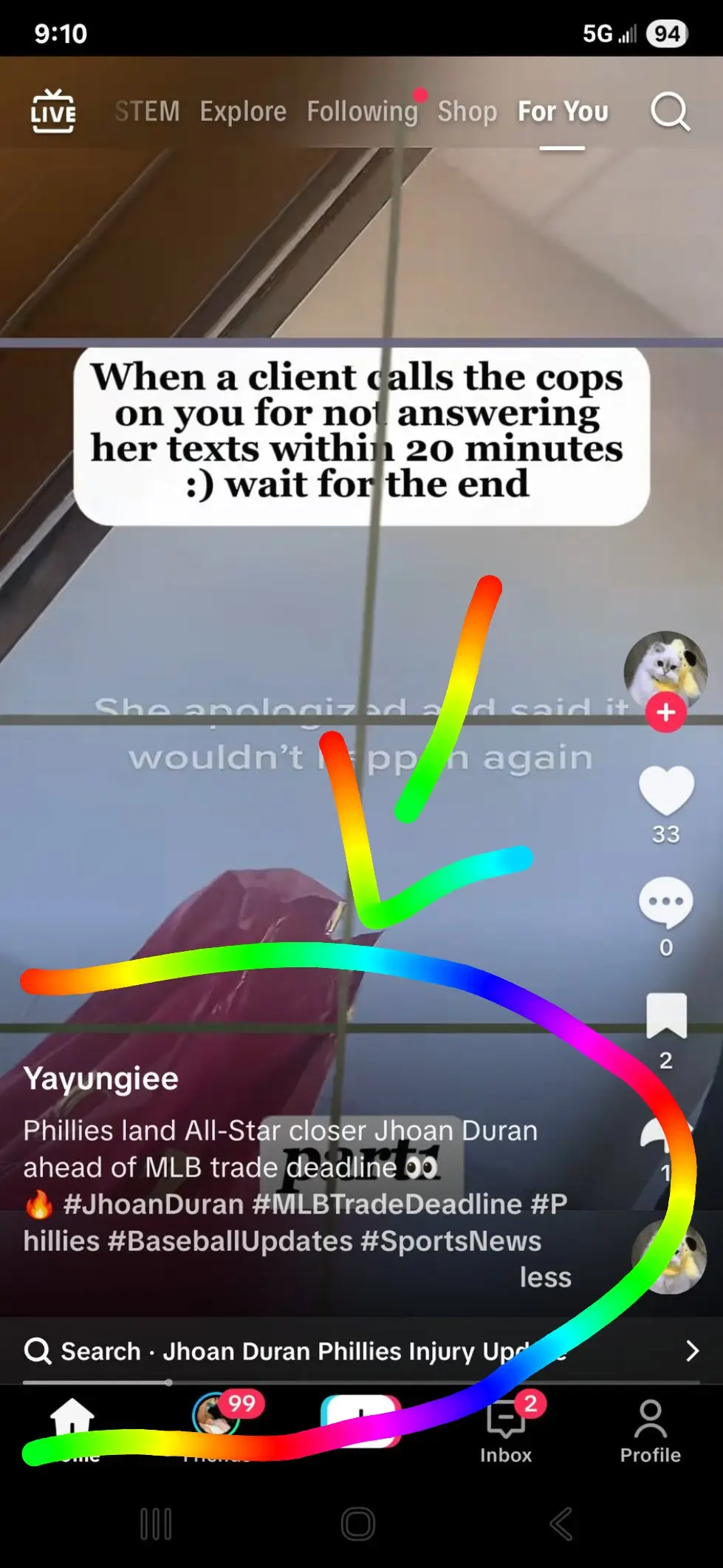 What do the captions on soooo many videos have nothing to do with video playing? Is this happening to anyone else's TikTok? Have you noticed it? Posted your screenshot in the comments!!! #wtf #wtfishapppening #fyp #captions #fypシ 