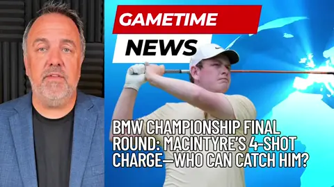 It’s showdown time at the BMW Championship—the penultimate event of the 2025 FedEx Cup Playoffs. Robert MacIntyre currently leads by four shots over world No. 1 Scottie Scheffler heading into the final round at Caves Valley. We’ve got all the high-stakes drama: crowd clashes, Ryder Cup vibes, who’s racing for the top 30 cut to reach the Tour Championship, and how and where to catch every stroke—from Golf Channel to NBC and Peacock. Tune in now to see if MacIntyre breaks through or if they can chase him down. #BMWChampionship #Golf #FedExCup #MacIntyre #Scheffler #TourChampionship