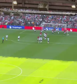 Arsenal score against Manchester United #manchesterunited #fyp 
