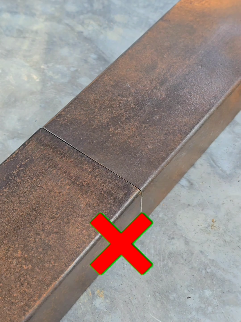 Not many people know the technique for connecting UNP to make it stronger. #weld #welder #welderlife #weldernation 