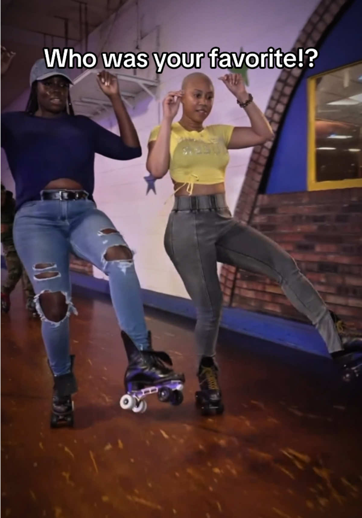 Who was your favorite!? 🤎🛼 #rollerskating 