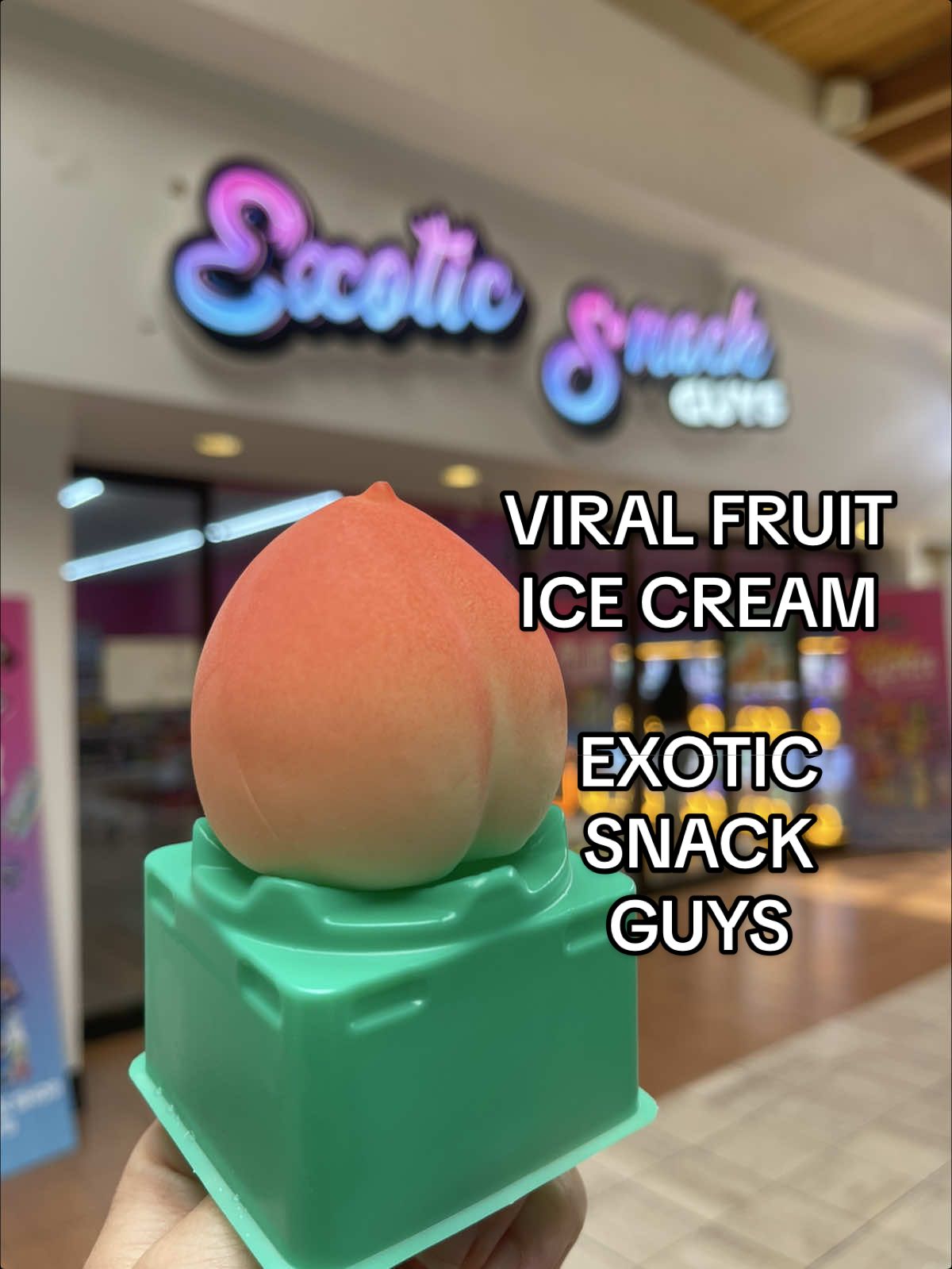 @exoticsnackguys secured my fruit ice cream bar! Follow me for the best spots, stores, & experiences  #exoticsnackguys #jolietillinois #joliet #viralfruiticecream #chicagoland 