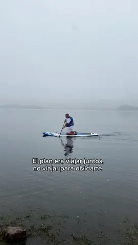 El plan era viajar juntos 💔