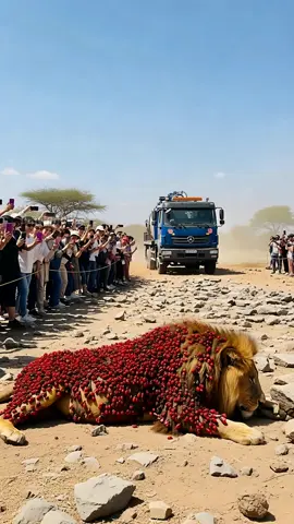Lion's Close Call! Ranger Team Battles Bizarre Barnacle Infestation To Save African King.