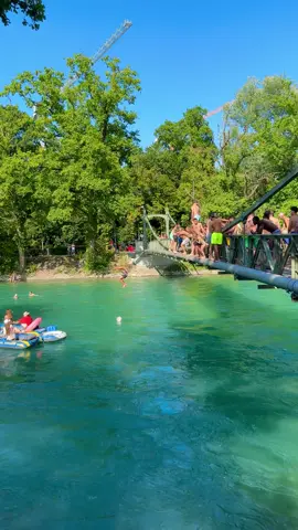 Summer in Bern... Adrenaline at its peak, would you dare to try this?😎