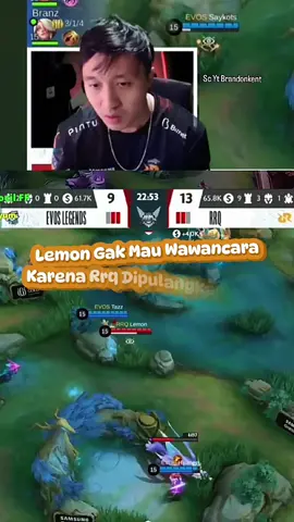 Moment Rtq Hoshi Dipulangkan Oleh Evos Legend  @Brandon Kent  #rrqhoshi #mplindonesia #evosesports #bkentreaction  #MerdekaMabar #MobileLegendsBangBang #MLBB 