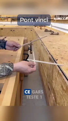 Le système de pont inventé par Leonardo da Vinci  #construction #btp #pontvinci #leonardodevinci #innobati 