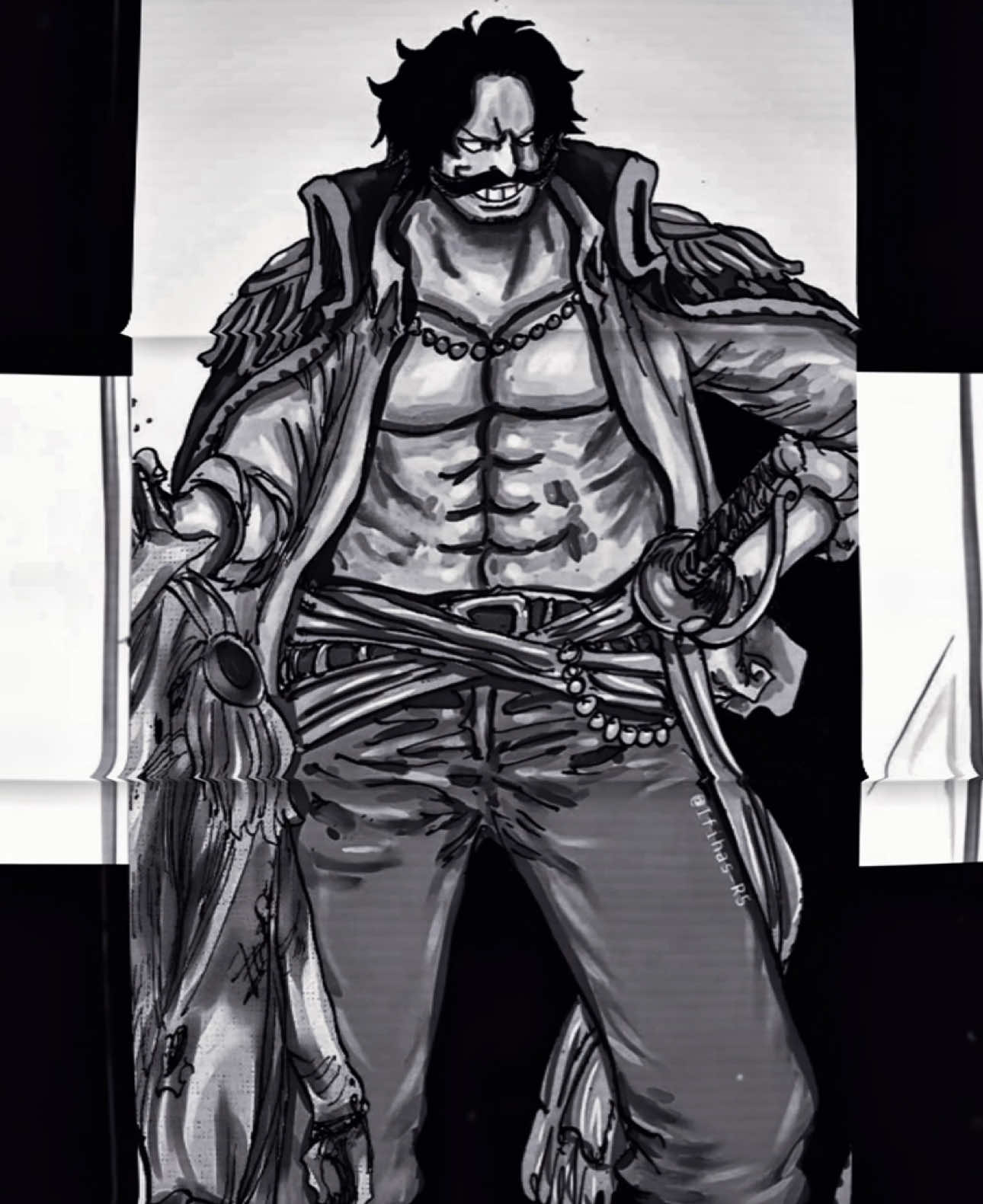 اخخخ يا روجر🔥 #onepiece #onepieceedit #whitebeard #ونبيس #اللحية_البيضاء #روجر #روجر_ملك_القراصنه💥💥 #روكس #تيم_وينتر❄️ 