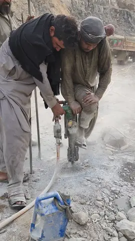 Rock Drilling #constructionlife #havyduty #rockdrilling #trending #shorts 