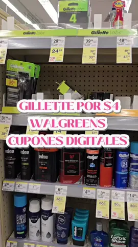 Gillette por $4 en walgreens #walgreencouponing #couponcommunity #deals #ahorrandoconmarielys 