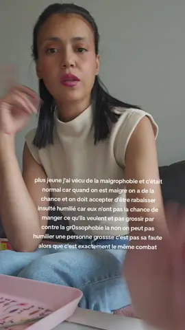 j'ai détester mon corps durant les années collège et j'ai haï cette humiliation que je recevais maos je n'avais pas le droit de me plaindre j'avais la chance d'être maigre donc je devais accepter les critiques 