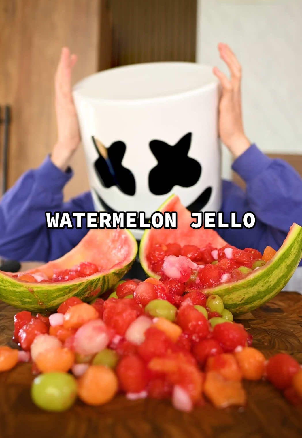 This did not go as planned #watermelon #jello #foodtrend #fail 