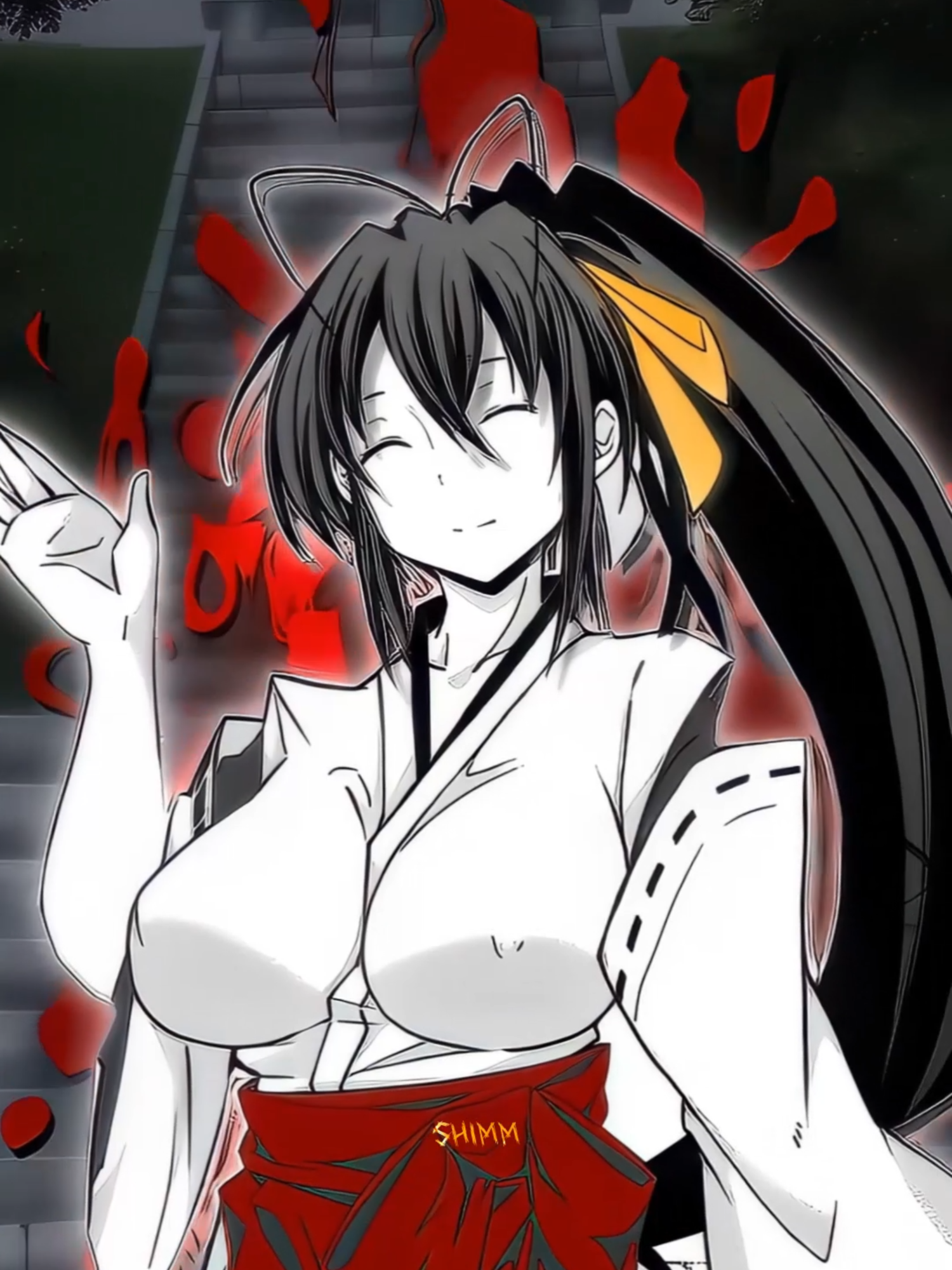 Akeno in Manga! - the best ?   #AKENOHIMEJIMA   #HIGHSCHOOLDXD   #anime   #アニメ   #animetiktok   #fyp  #akeno_squad