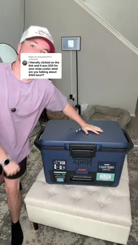 Replying to @shanelee295 hope this clears up the cost of the ninja frost vault cooler #cooler #icecooler #icechest #tiktokshopcreatorpicks 