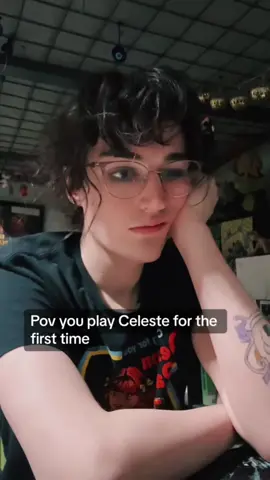 Didn’t notice any changes so idk what y’all are on about with this game 🤷. . . . . . . . #celeste #trans #mtf #doll #transgirl 