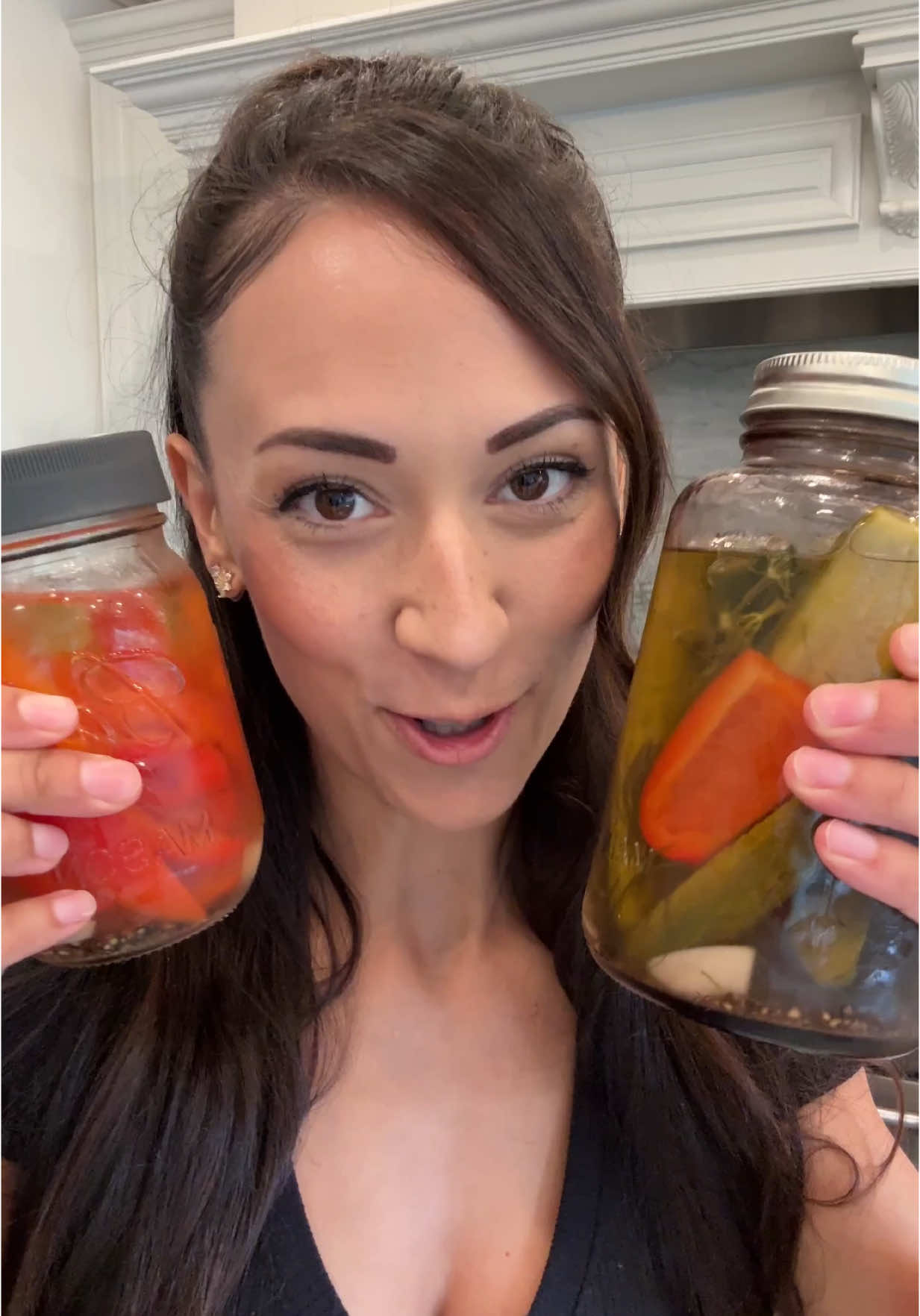 Brining back my little cooking series 😘 #picklingveggies #pickles 