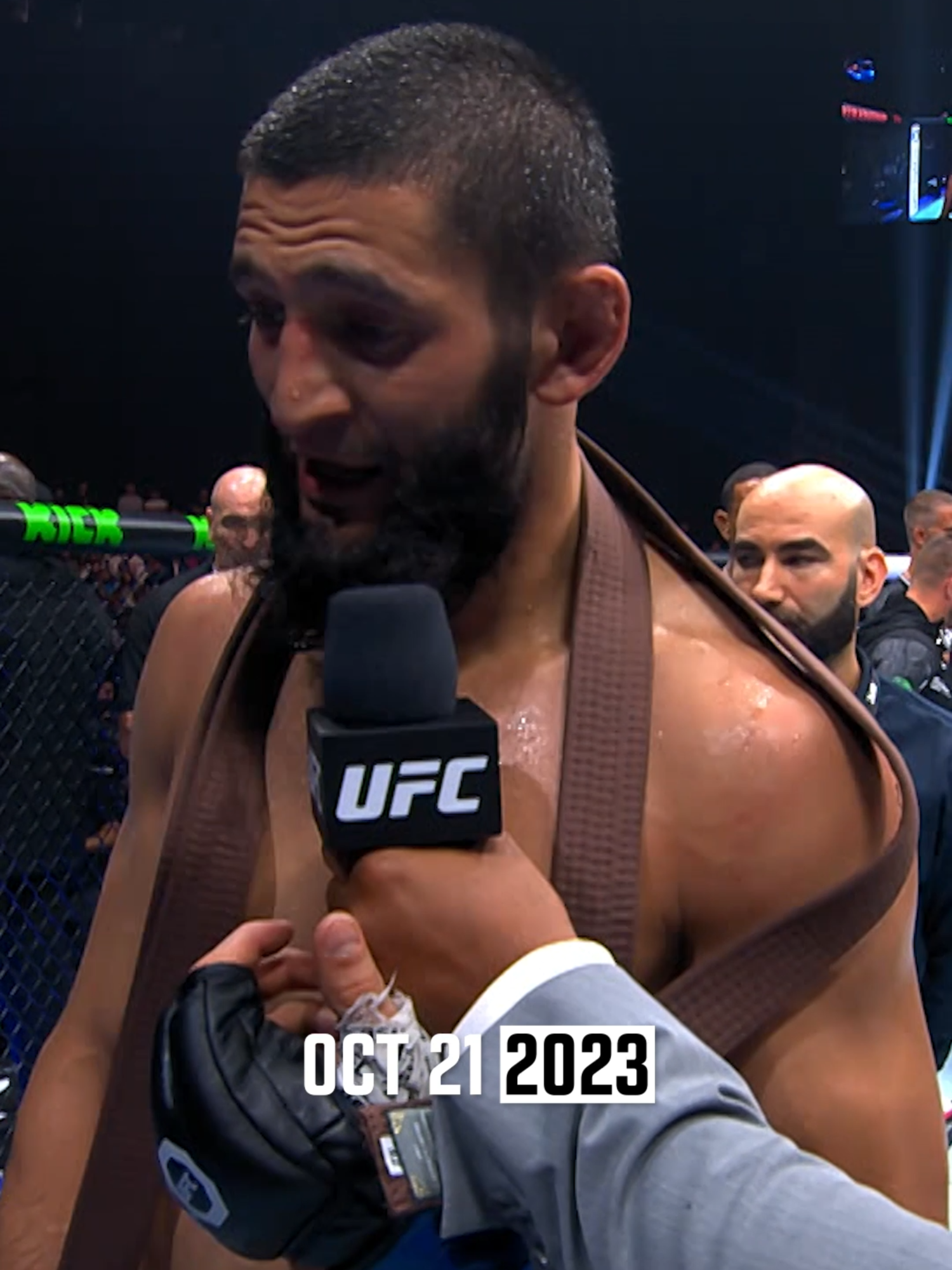 Never. Been. Beat. 🐺 #UFC #mma #khamzatchimaev