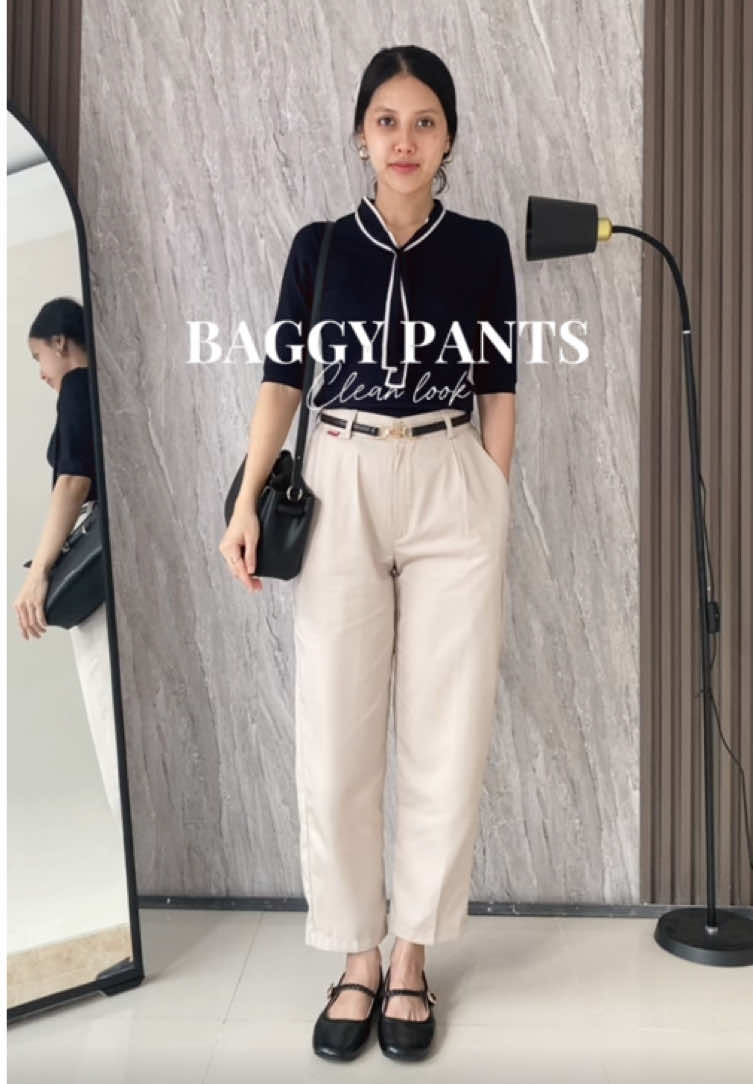 Baggy Pants wajib punya ✨😍 #anklepants #celanakantor #celanakerja #celanahighwaist #celanawanita 