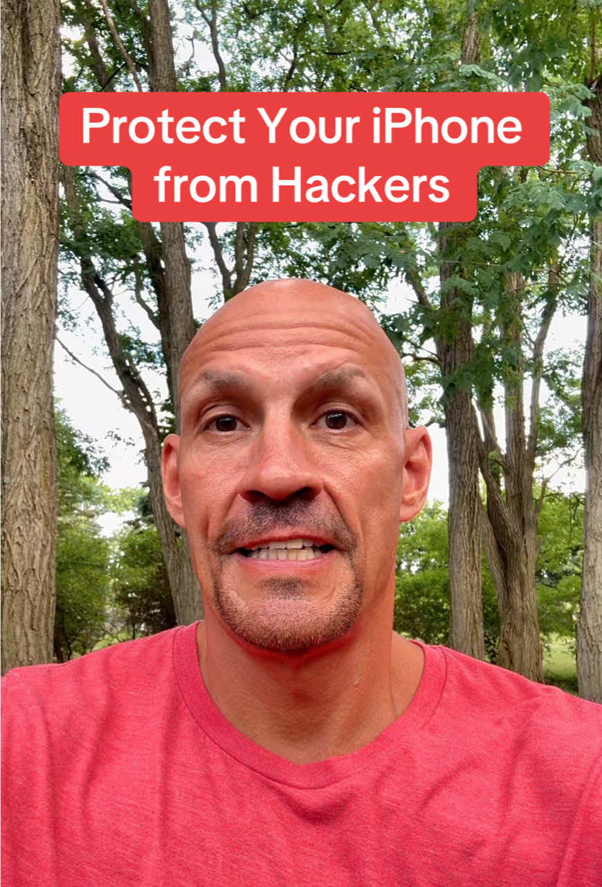 Here’s how to protect your iPhone from hackers. #iphonetips #iphonetricks #iphonehack #iphone #techtoktips 