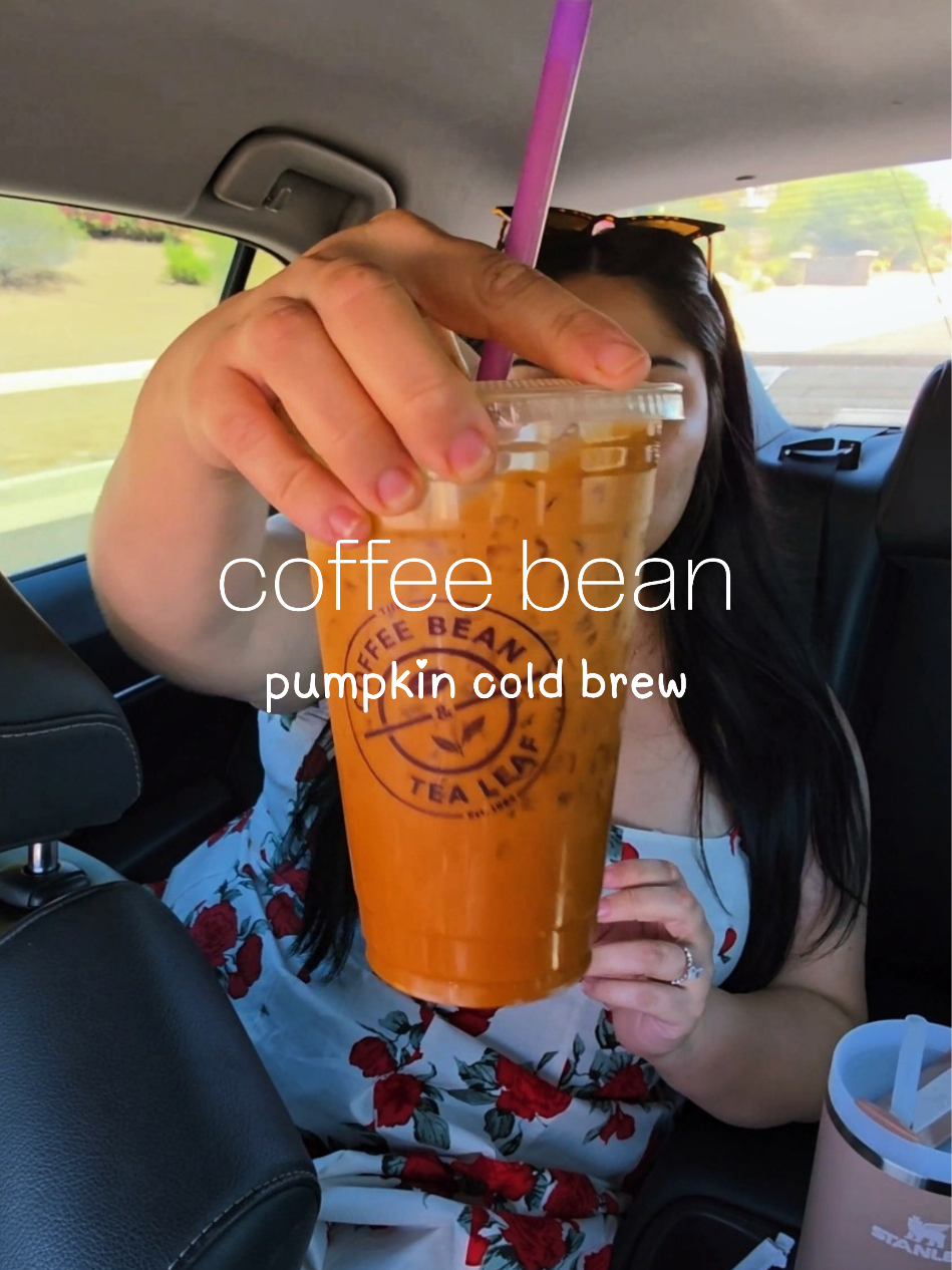 Tried the Pumpkin Cold Brew 🎃☕ from Coffee Bean and it’s sooo good! I just wish it had pumpkin cold foam… does Coffee Bean even do cold foam? 👀✨  Either way, this is my new fall fave. #PumpkinSeason #CoffeeTok #FallDrinks #PumpkinColdBrew #coffeebean 