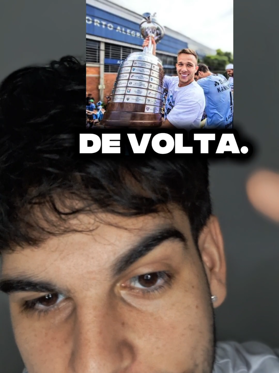 Arthur de volta ao Grêmio.  #tiktokesportes 