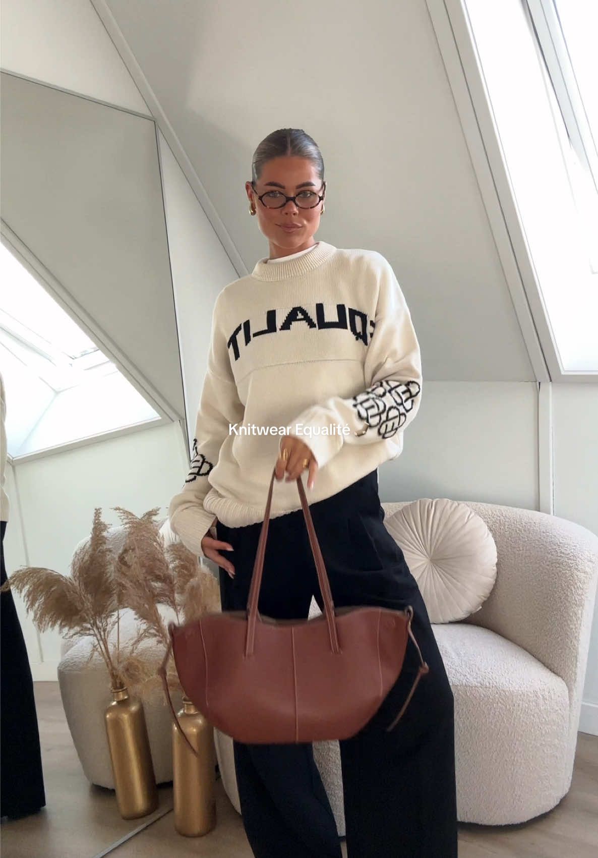 Knitwear season incoming 🧦 @Equalité #outfitinspo #fall #knitwear #fyp 